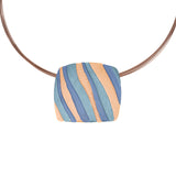 Waves picture necklace