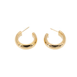 20mm semi-circle earrings