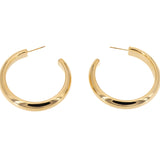 Semicircle earrings 39 mm