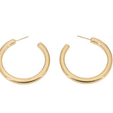 Semicircle earrings 40 mm