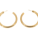 Semicircle earrings 50 mm