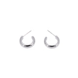 16mm semi-circle earrings