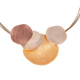 Four round necklace