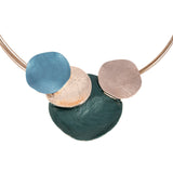 Four round necklace