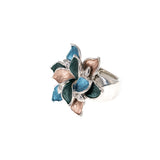 Open flower ring