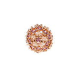 Flower ball ring