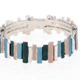 Fine multi-bar bracelet