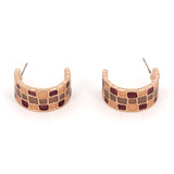 Shiny Mosaic Earrings