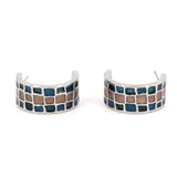 Shiny Mosaic Earrings