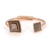 Three square bracelet