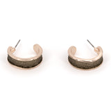 Crescent moon earrings