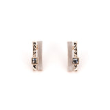 Double bar earrings