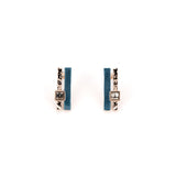 Double bar earrings