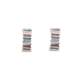 Striped earrings