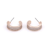 Crescent moon earrings