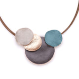 Four round necklace