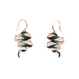 Serpentine earrings