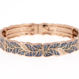 Painted leaves bracelet