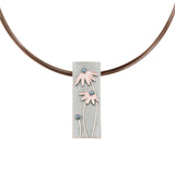 Daisy square necklace