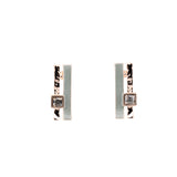 Double bar earrings