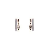 Double bar earrings