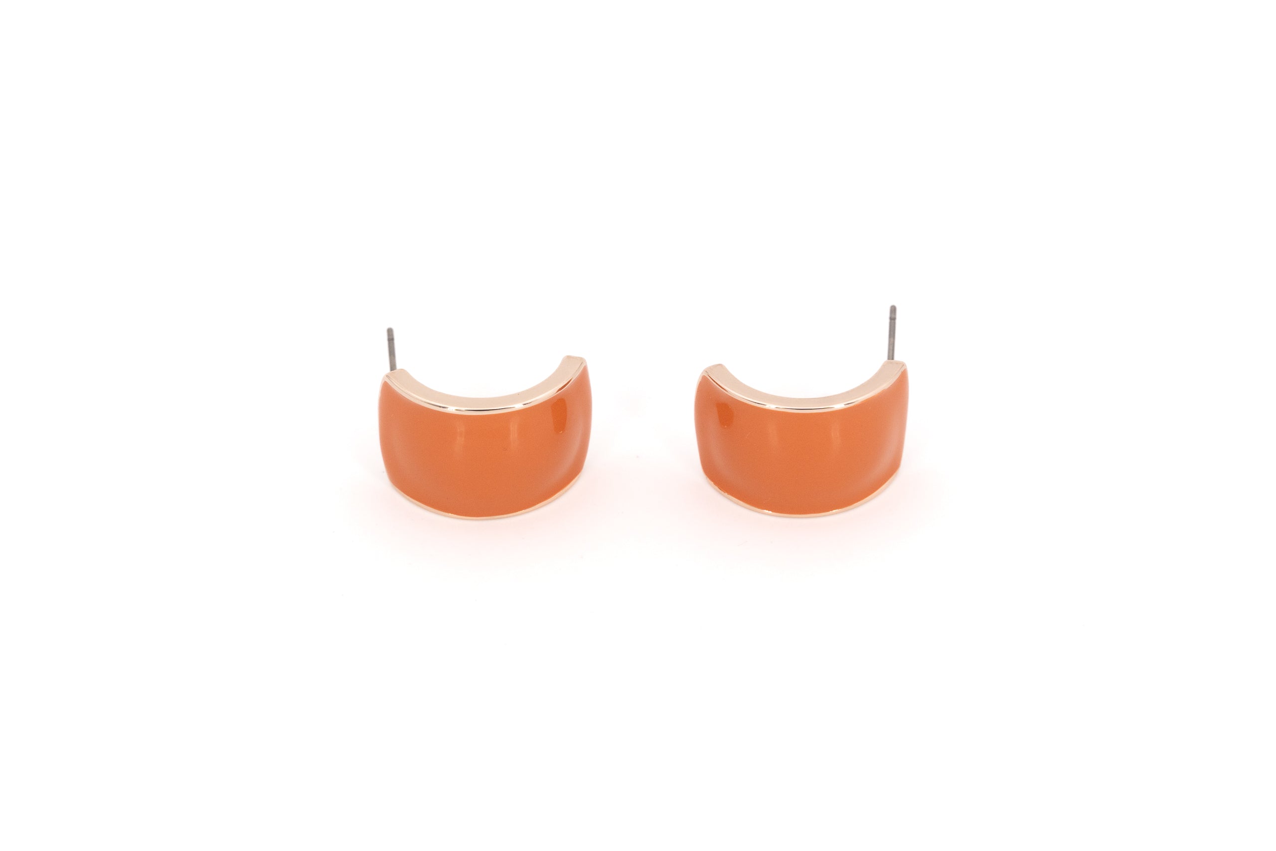 Curved Rectangle Earrings