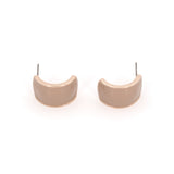 Curved Rectangle Earrings