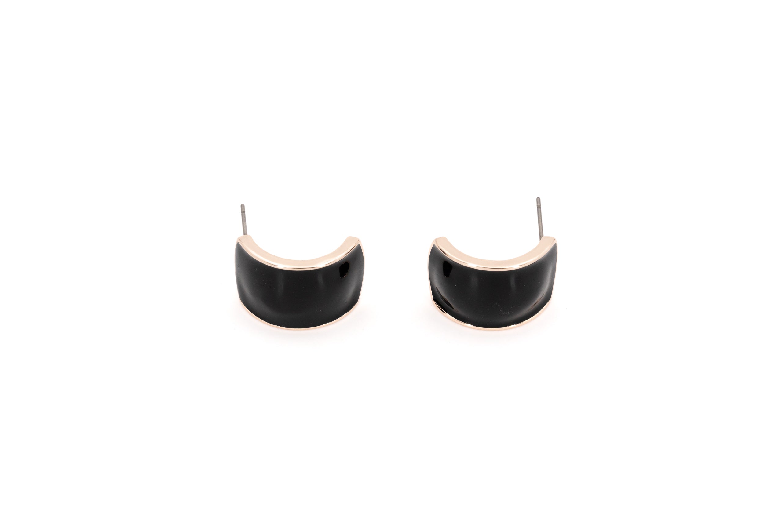 Curved Rectangle Earrings