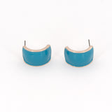 Curved Rectangle Earrings