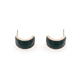 Curved Rectangle Earrings