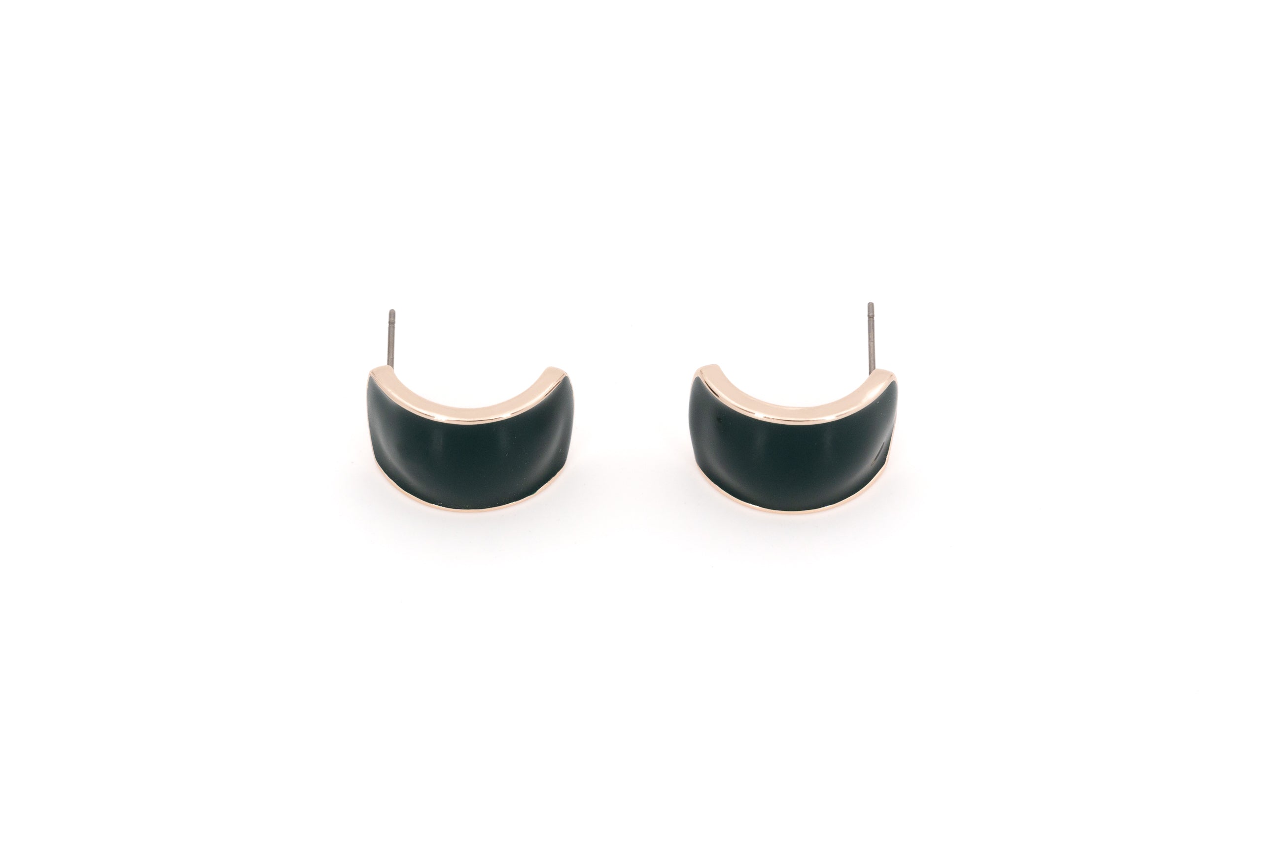 Curved Rectangle Earrings