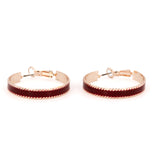 Flat Hoop Earrings