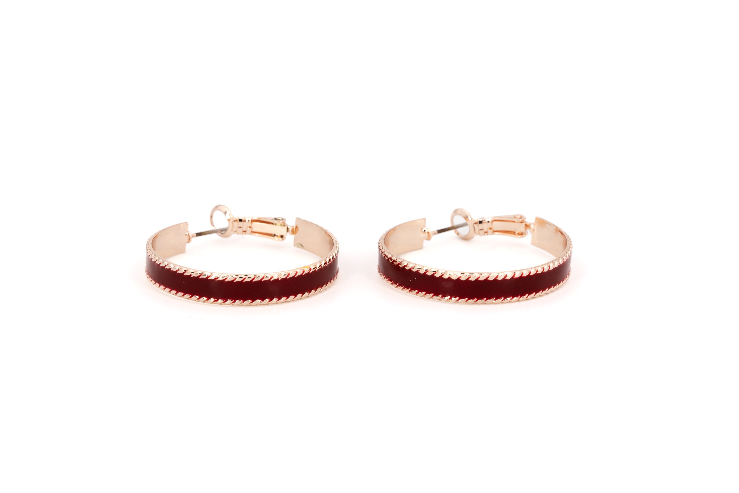 Flat Hoop Earrings