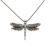 Long dragonfly necklace