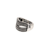 Braided band ring 