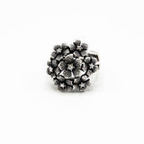 Anello fiorellini strass - KLK