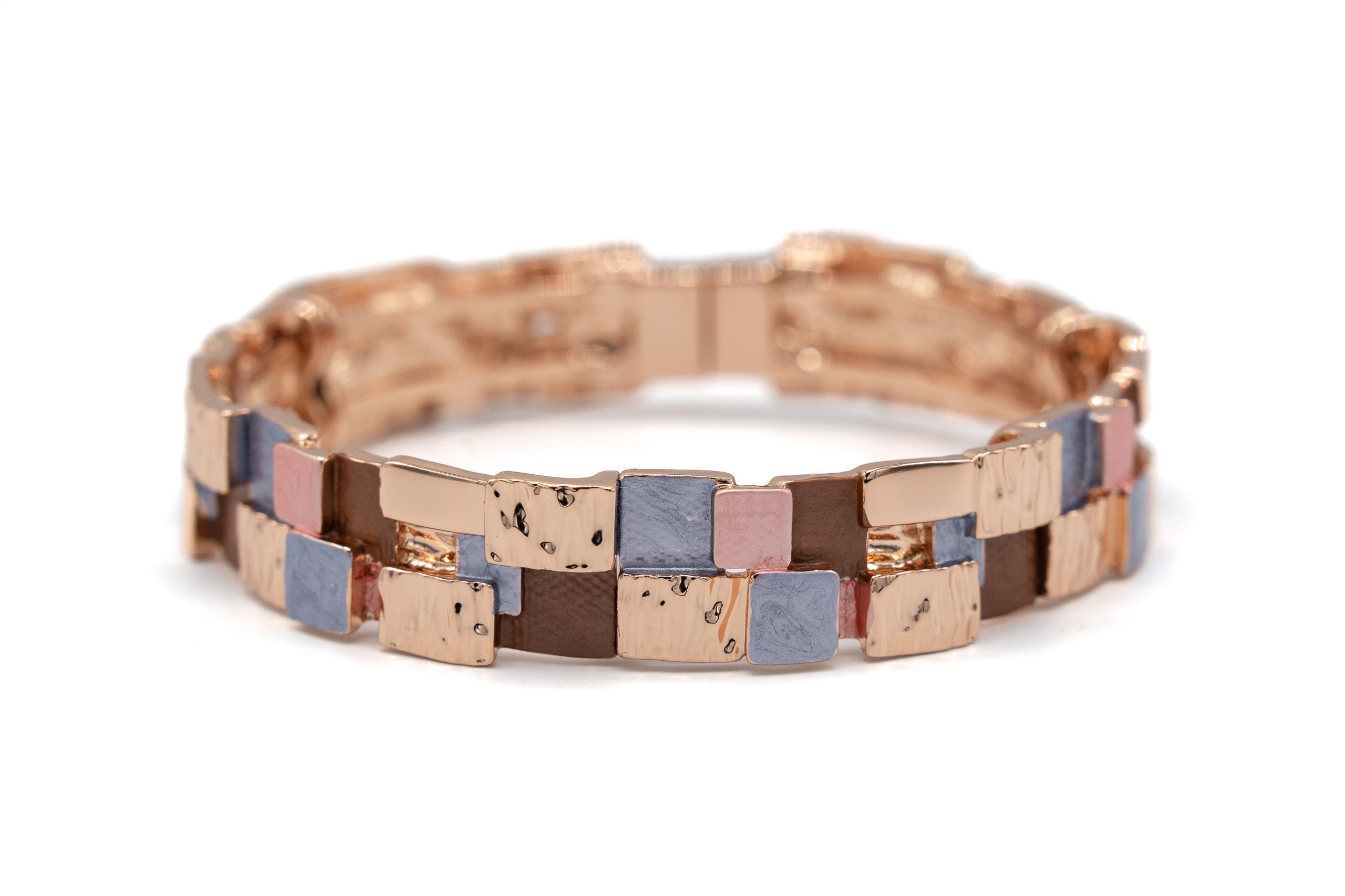 Bracciale mosaico quadretti - KLK