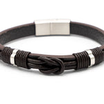 Bracciale uomo con nodino - KLK